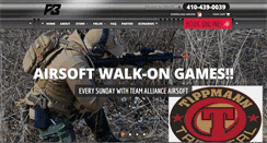 Desktop Screenshot of paintballsportsandsupply.com
